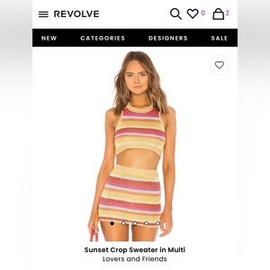 LOVERS + FRIENDS SUNSET SWEATER SET [REVOLVE]